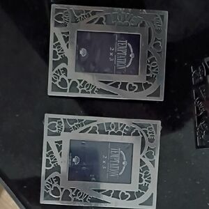 Temptations Silver Heart Photo Frames